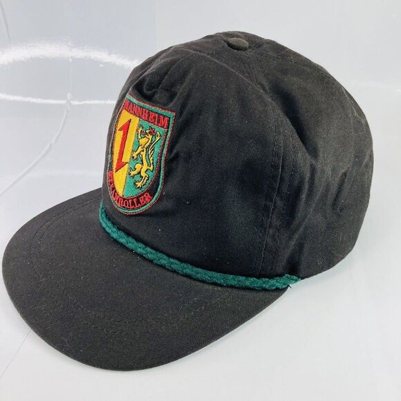 Mannheim Steamroller Logo Strapback Hat Concert Tour Cap Rope Made in USA VTG - Picture 3 of 7